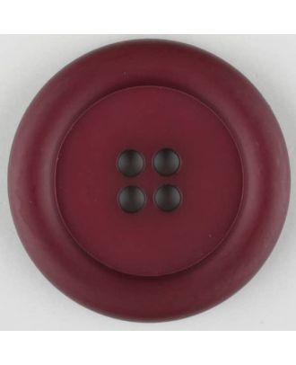 ROUND WIDE EDGE 4 HOLE 25MM WINE (12) 315729