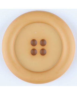 ROUND WIDE EDGE 4 HOLE 25MM ORG (12) 315730