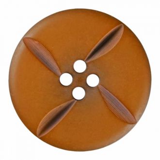 D 4 NOTCHES 4 HOLE 18MM BROWN (12) 315815
