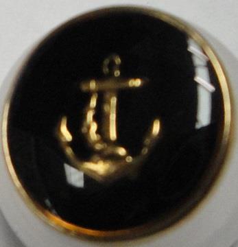 S GOLD ANCHOR 18MM BLACK (24) 330053