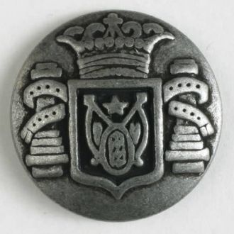 S COAT OF ARMS 23MM ANTIQUE TIN (12) 330805