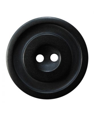 ROUND 2-TONE 2 HOLE 20MM BLACK (12) 331239