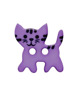 S 2 HOLE STANDING CAT 20MM GRAPE (12) 331278
