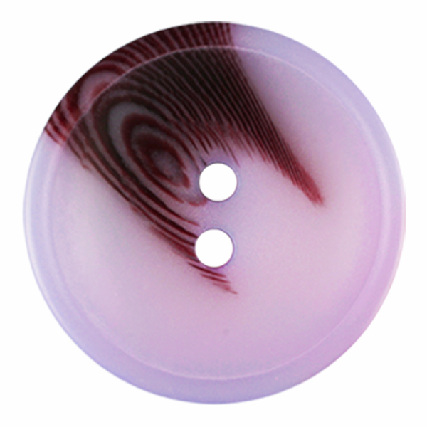 D ROUND 2 HOLE20MM BLUE (12) 336804