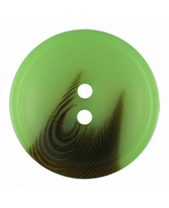 ROUND 2 HOLE20MM LIGHT GREEN (12) 336806