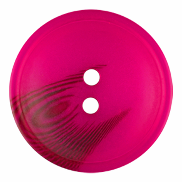 D ROUND 2 HOLED 20MM PINK (12) 336808