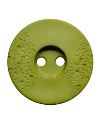 D ROUND 2 HOLE 23MM LIGHT GREEN (12) 338815