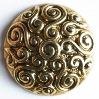 S ROUND ARTISTIC DESIGN 23MM GOLD (16) 340448