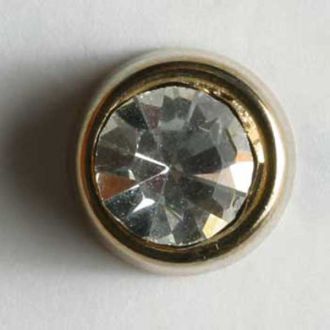 S RHINESTONE CTR 10MM GOLD-PLATED (20) 340739