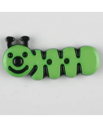 S CATERPILLAR, 2 HOLES 30MM GREEN (12) 341119