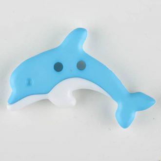 S DOLPHIN, 2 HOLES 30MM BLUE (12) 341127