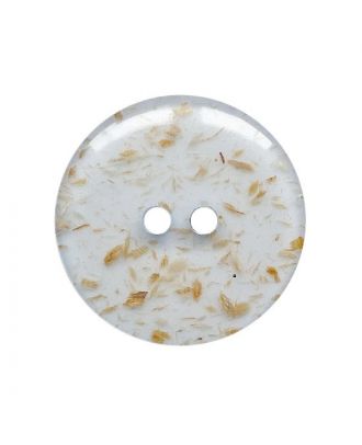 S ROUND BUTTON WITH 2H 23MM BLUE (12) 343002