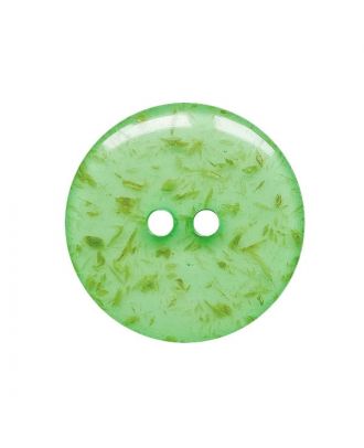 S ROUND BUTTON WITH 2H 23MM GREEN (12) 343005
