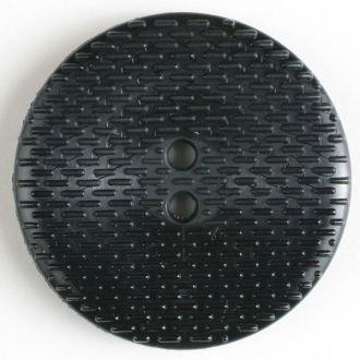 S DASHED LINES 2 HOLE 38MM BLACK (12) 350047