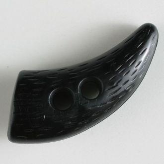 S HORN TOGGLE 2 HOLE 50MM BLACK (14) 350202