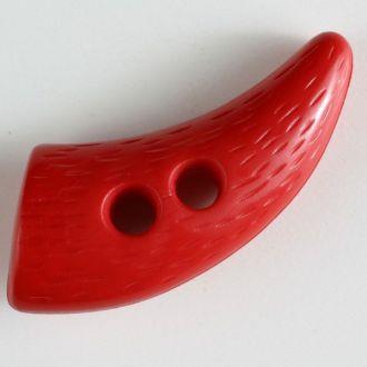 S HORN TOGGLE 2 HOLE 50MM RED (14) 350206