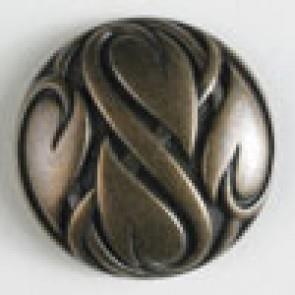 S ENTWINED HEARTS 25MM ANTIQUE BRASS (12) 350295