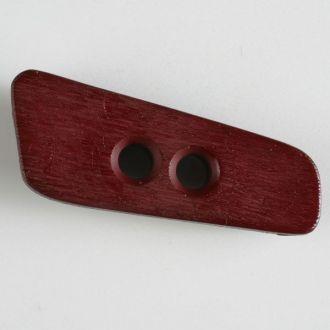 S TOGGLE 2 HOLE 40MM WINE RED (12) 360426