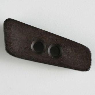 S TOGGLE 2 HOLE 40MM BROWN (12) 364402