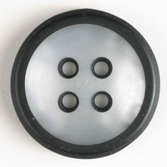 ROUND 4 HOLE 28MM BLACK (12) 370338