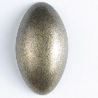 S ELEGANT OVAL 25MM ANTIQUE BRASS (12) 370383
