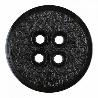 S ROUND 4 HOLE 34MM BLACK (12) 370883