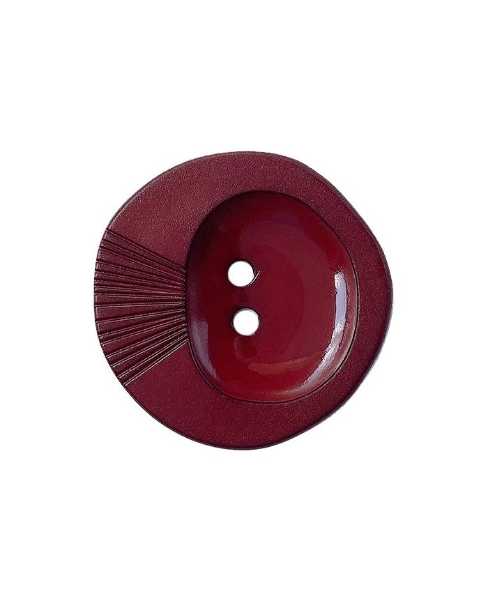 S 2H ROUND DIPPED CENTRE 28MM WINE (12) 374008