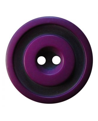 D ROUND 2-TONE 2 HOLE 25MM LILAC (12) 377806