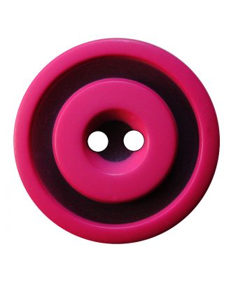 D ROUND 2-TONE 2 HOLE 25MM PINK (12) 377809