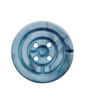 S 4 HOLE MATT SHADED 28MM BLUE (12) 384002