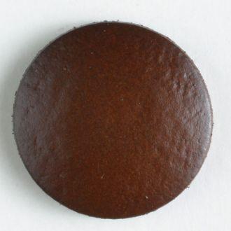 Dill Buttons Genuine Leather Button Black / 25 mm