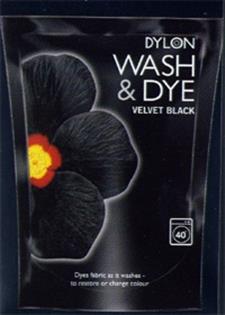 DYLON WASH & DYE PK 4 BLACK