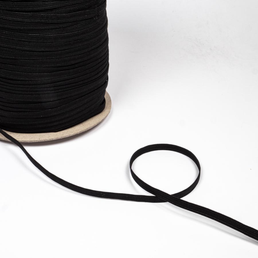 8cord Polyprop Elastic Black