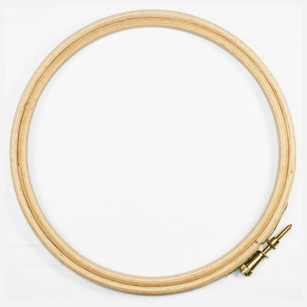 Wooden 6 Elbesee Hoop for Cross Stitch and Embroidery