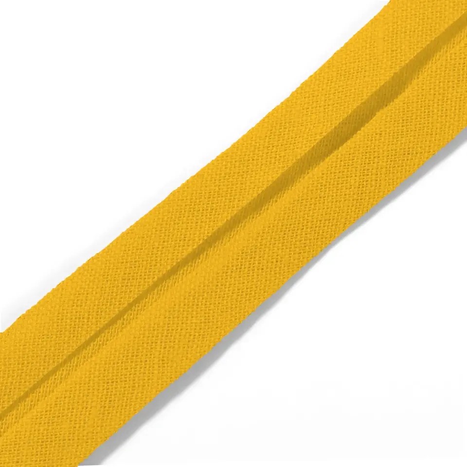 BIAS BINDING COTTON 40/20MM YELLOW 903332