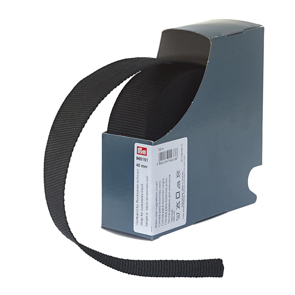 STRAP FOR RUCKSACKS 40MM BLACK 965151
