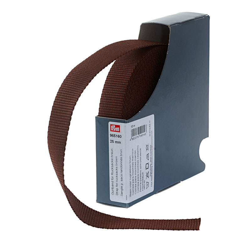 STRAP FOR RUCKSACKS 25MM BROWN 965160