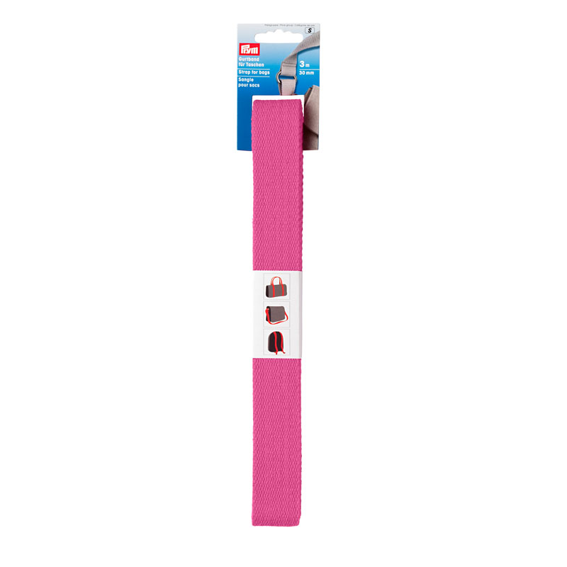 STRAP FOR BAGS 30MM PINK 965189