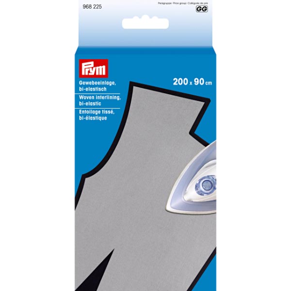 WOVEN INTERLINING BI-ELASTIC 90CM WHITE 968225