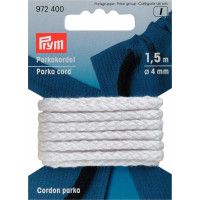ANORAK AND PARKA CORD 4MM WHITE 972400