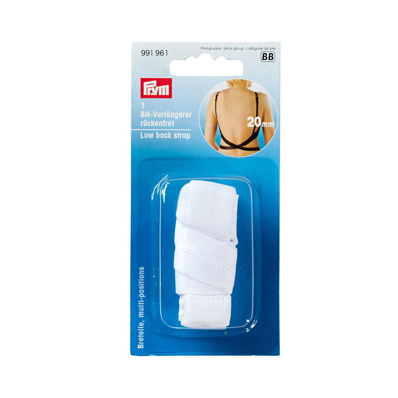 LOW BACK STRAP 20MM WHITE 991961
