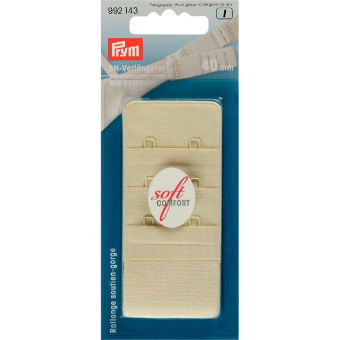 BRA EXTENDER 40MM 3 X 2 HOOKS CHAMPAGNE 992143