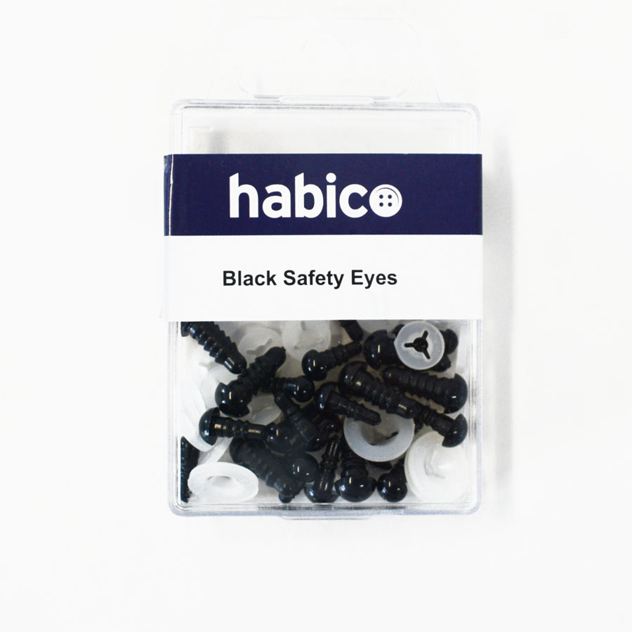 SAFETY EYES - BLACK MIX PAIR/25 214