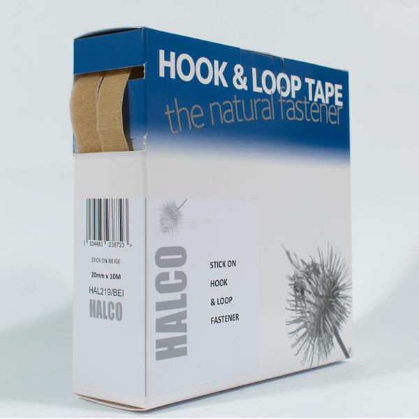 20MM STICK ON TAPE 20MM X 10M BEIGE