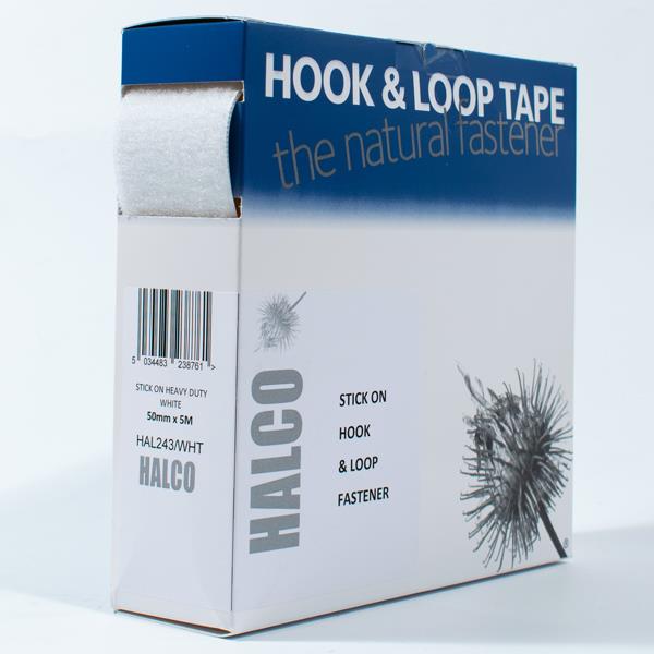 STICK ON HEAVY DUTY TAPE 50MM X 5MTS WHITE