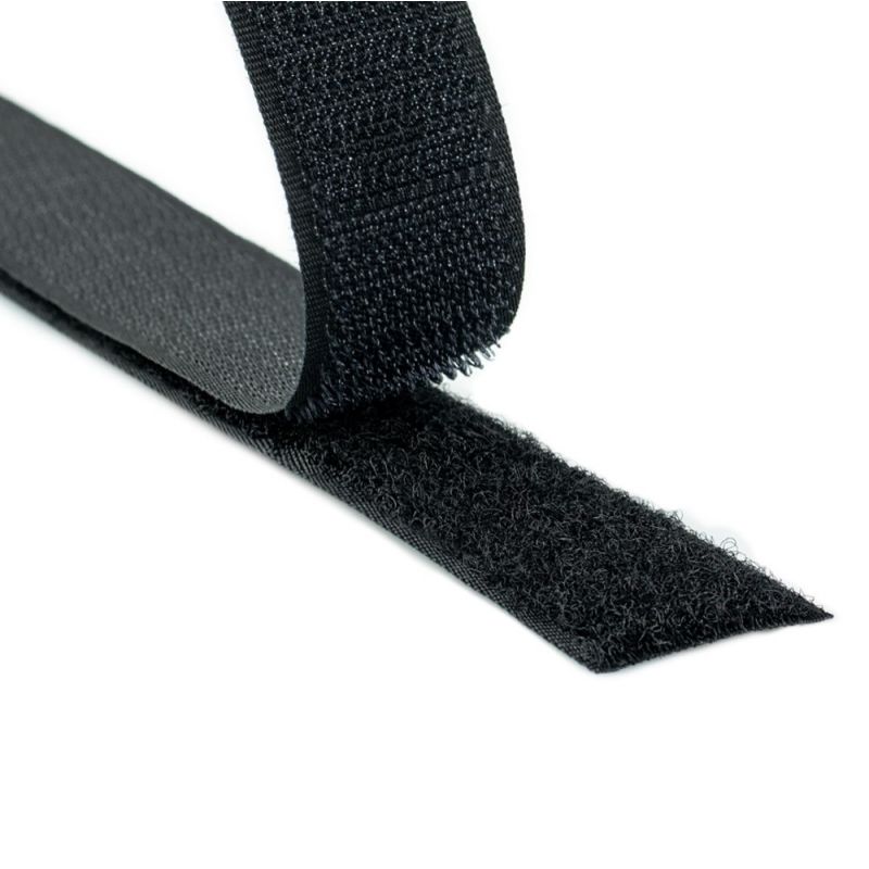 30MM SEW-IN SINGLE SIDE HOOK 25MTS BLACK