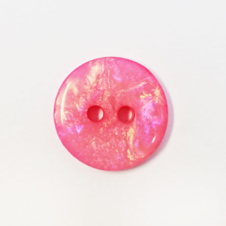 15MM 2 HOLE MARBLE ROSE 50PCS 13 Rose