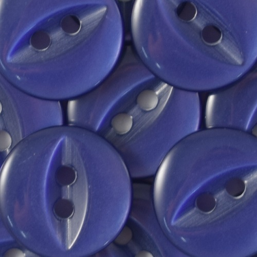 14MM 2 HOLE FISH EYE ROYAL 100PCS 24