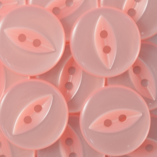 19MM 2 HOLE FISH EYE PINK 100PCS 5