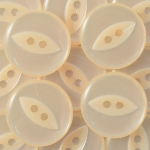 19MM 2 HOLE FISH EYE CREAM 100PCS 8